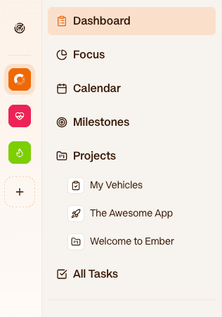 Workspaces in Ember